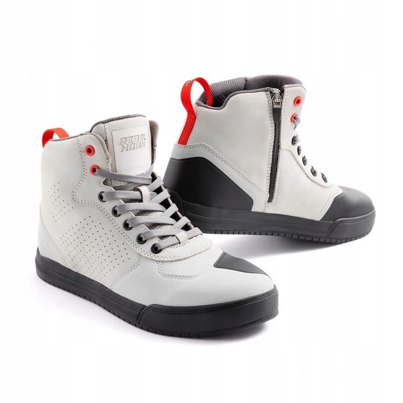 Moto boty tenisky Rebelhorn Spike Grey šedé Bonus