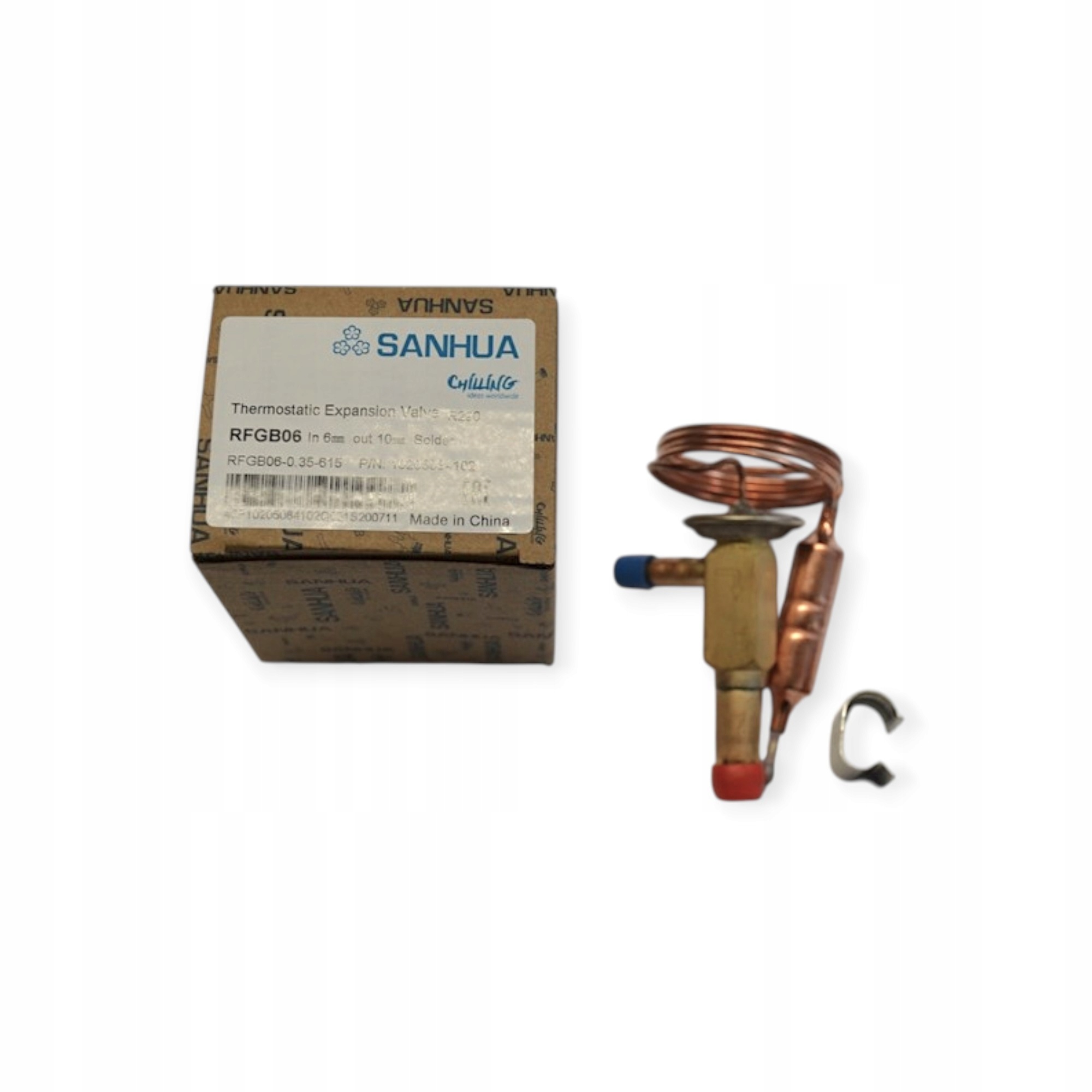 Rozpínací ventil Sanhua RFGB06-035-615 FI6 R290