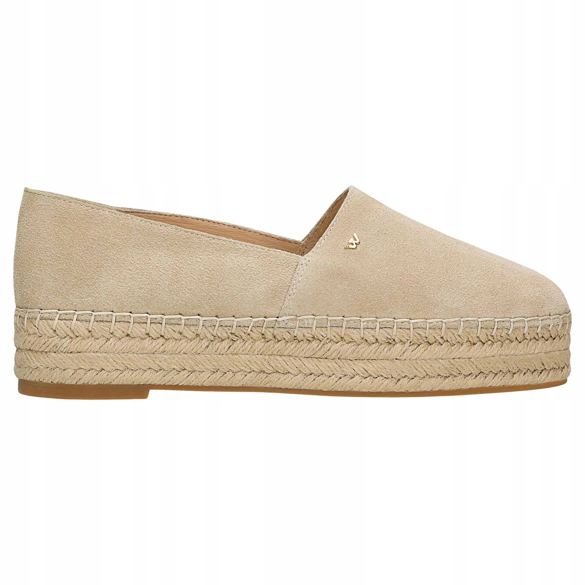 Béžové dámské espadrilky na platformě vel. 39