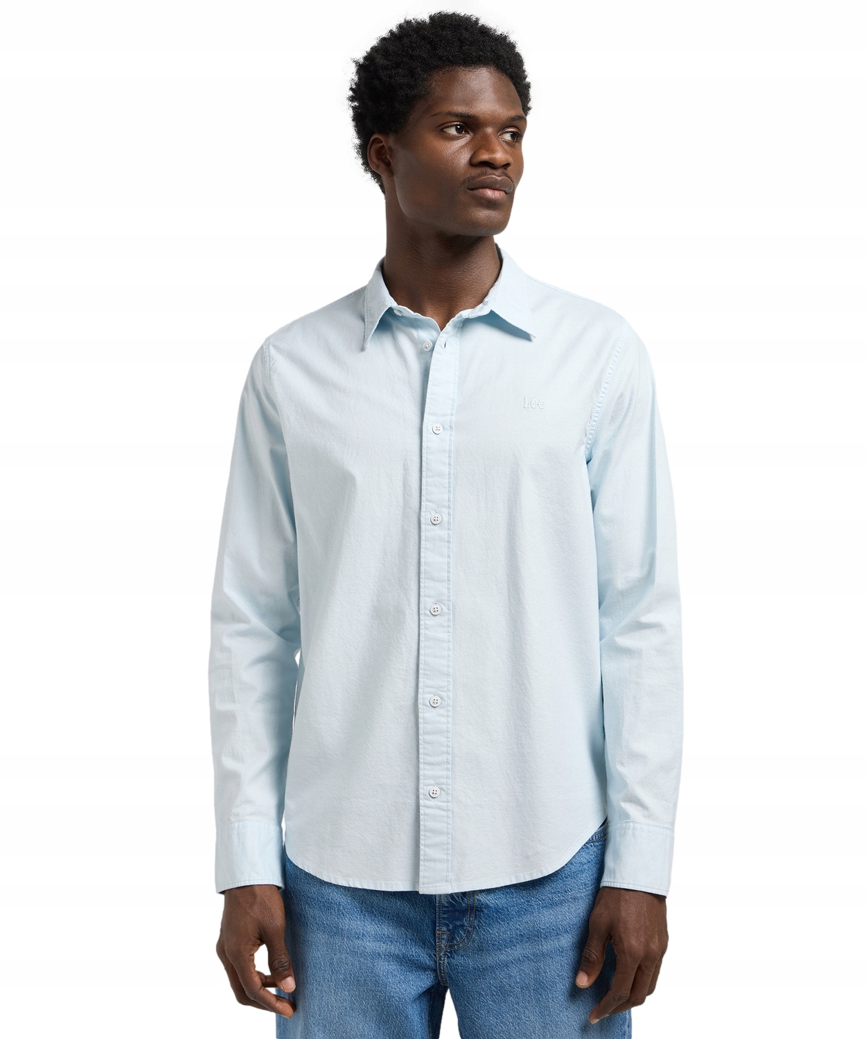 Košile Lee Patch Shirt 112370550 Dew M
