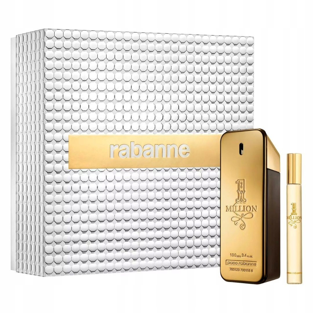 Paco Rabanne 1 Million 100ml+20ml Edt Woda Toaletowa Zestaw Dla Mężczyzn