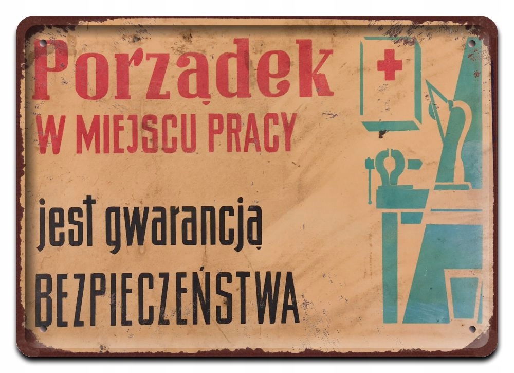 

Prl Plakat Metalowy Szyld Obrazek Retro #12638