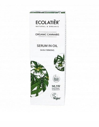 Ecolatier Pleťové sérum s olejem zpevňujícím pokožku Organické konopí
