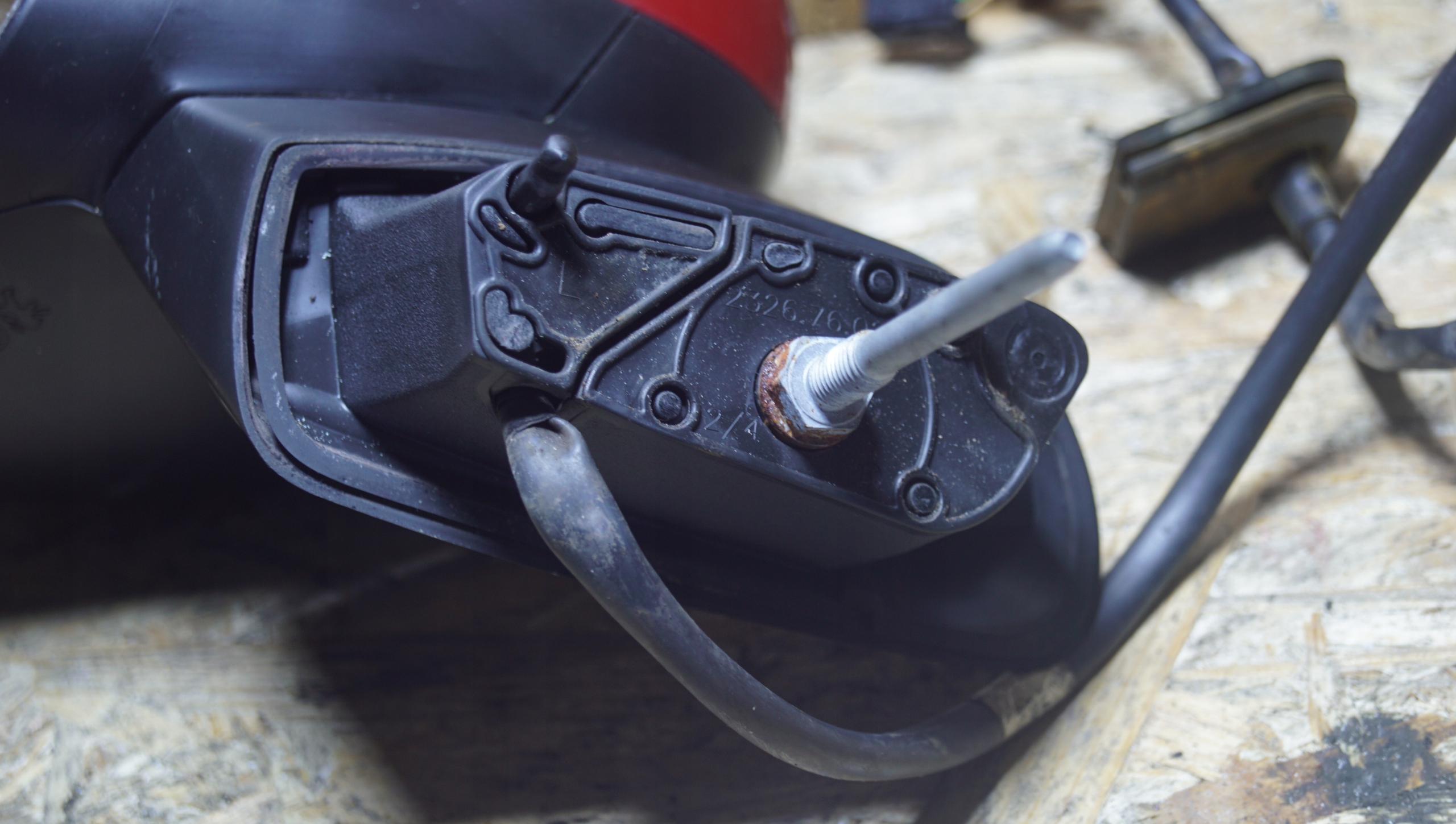 зеркало левое CITROEN C5 X7 III 4+5 9 пин