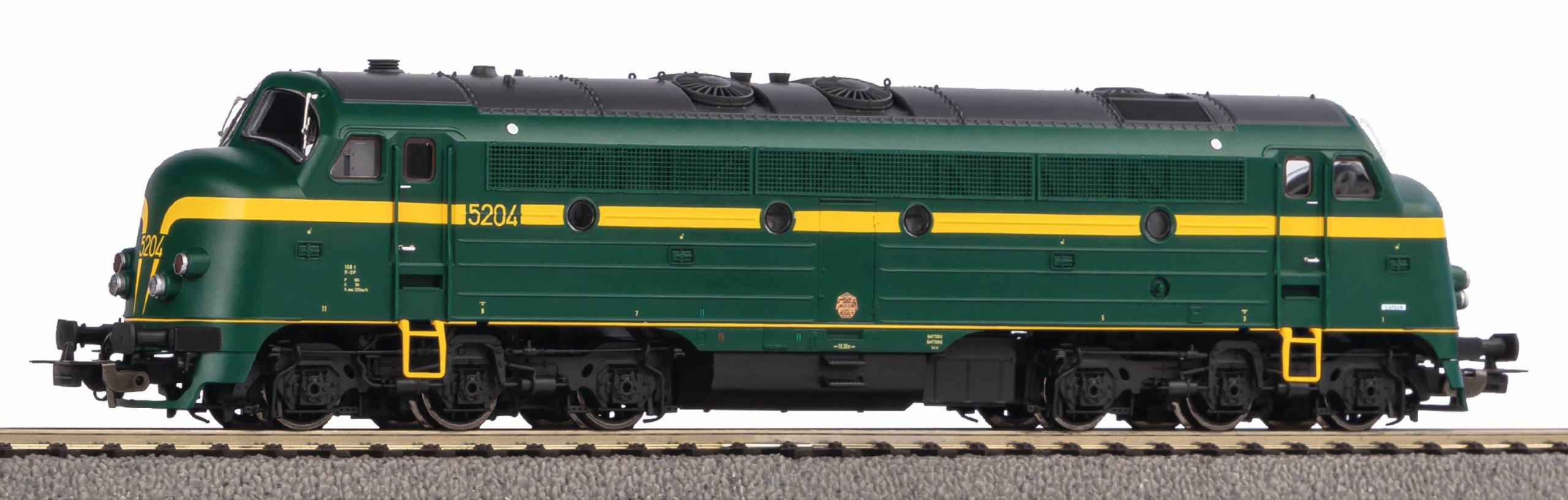 Lokomotywa Spalinowa klasy 52 Nohab Sncb H0 Piko 52488 z dekoderem dźwięku