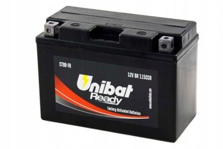 Akumulator Unibat CT9B-BS 8Ah 115A YT9B-BS