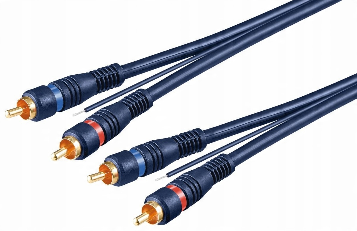 

Kabel 2xRCA 2x Rca Hq Ofc 5m +uziem. Goobay