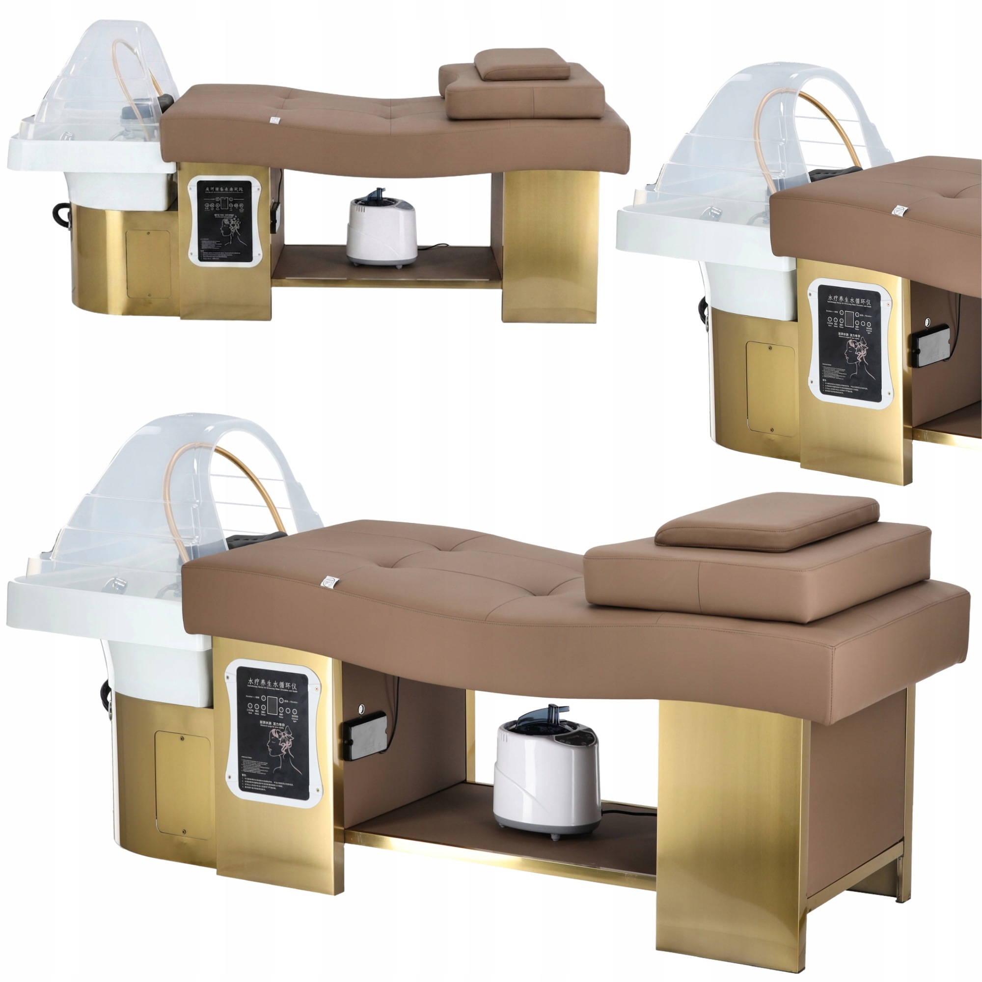 Lůžko head Spa Isola kosmetické lehátko pro Led parní masážní salon