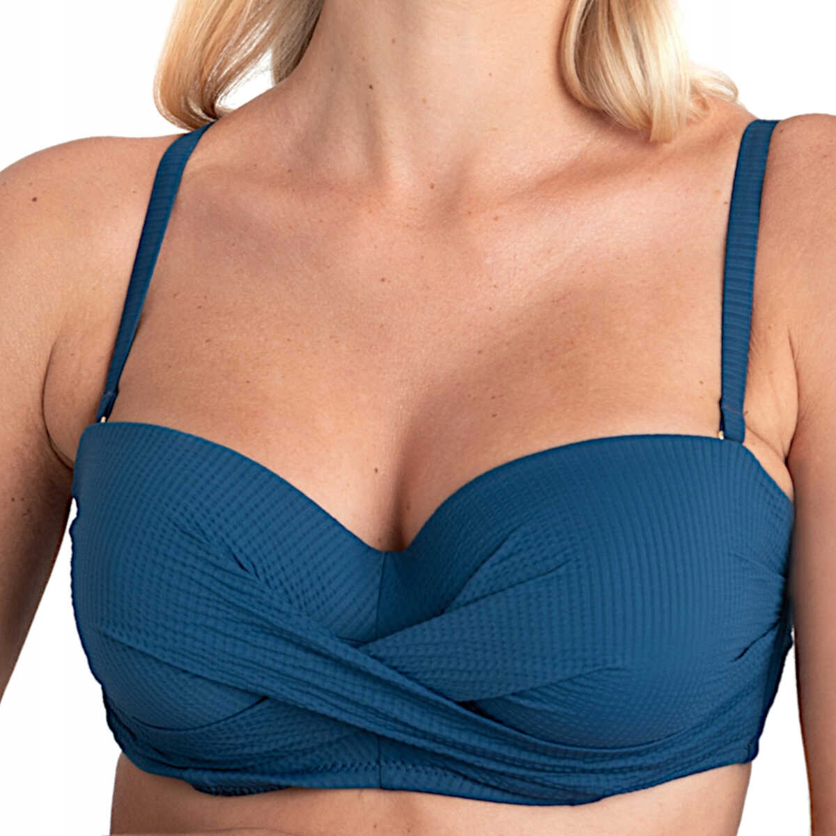 Samanta Vyztužená plavková podprsenka Kaia A450 inkoustová 70E