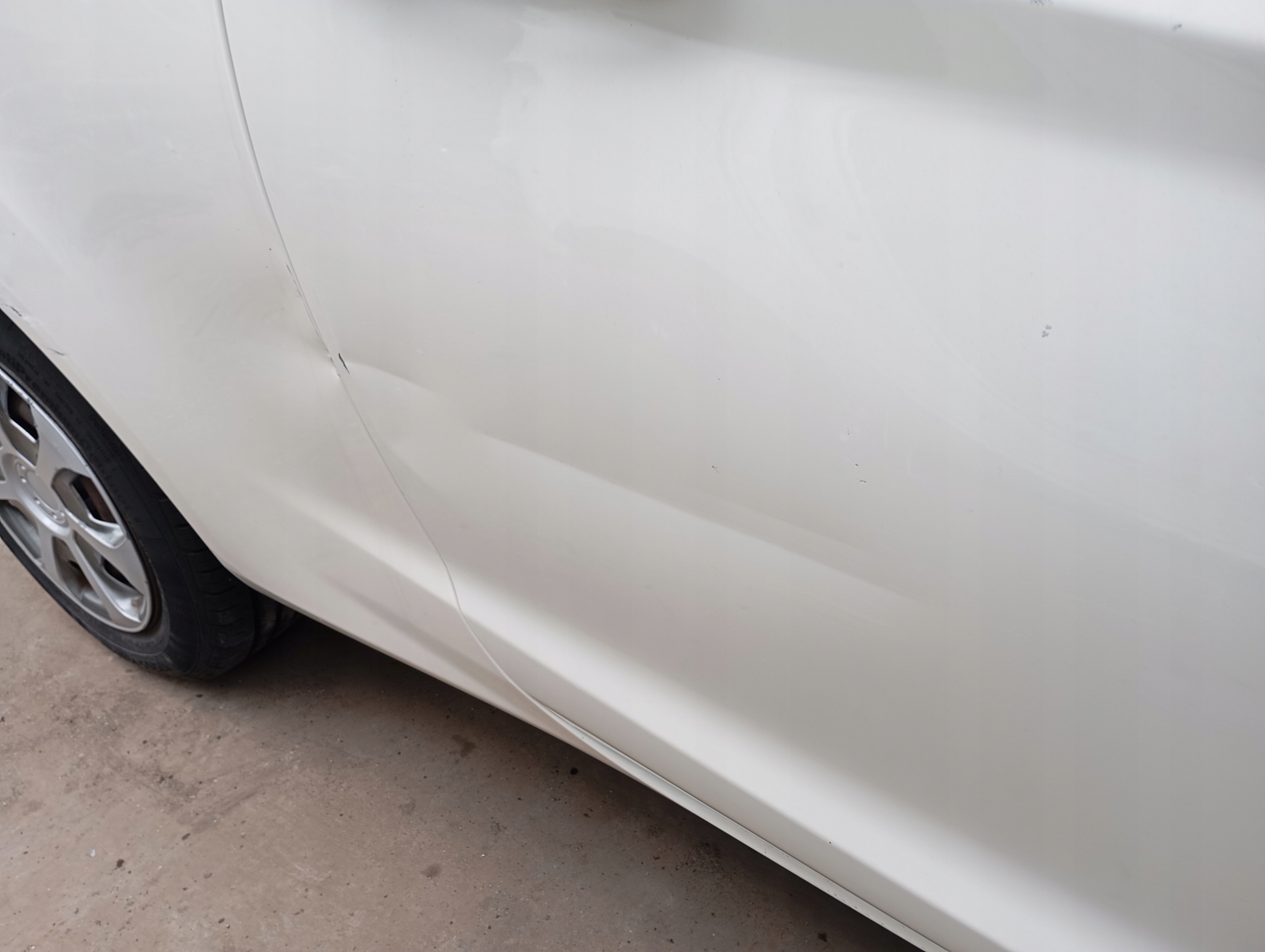 FORD KA II 2 MK2 door front right BIALE F9