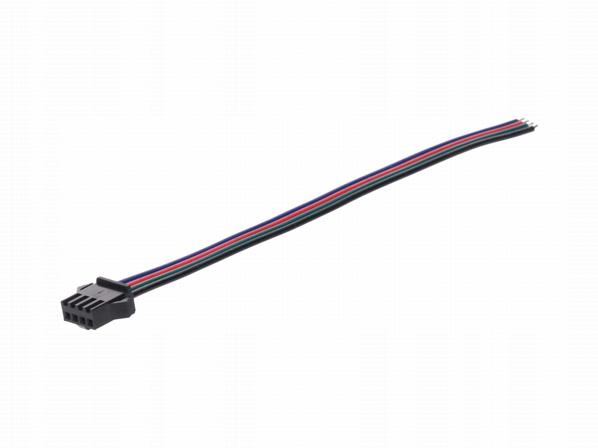 

Wtyk Rgb 4-pin czarny do sterownika