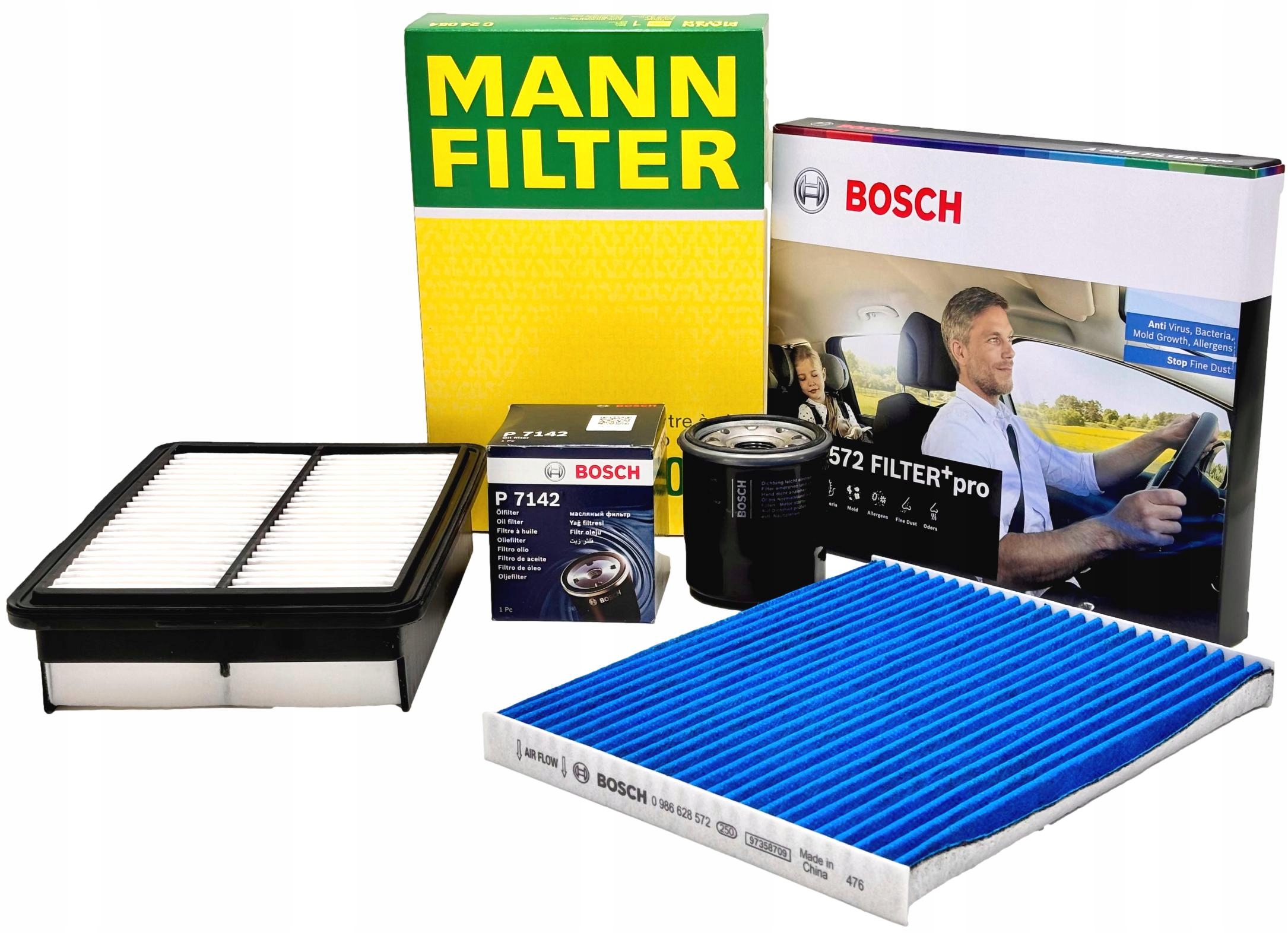 Sada Filtrů Komplet Hyundai I30 III 17-20 1.0 T-gdi 120 Koní 1.4 Mpi 100 Koní