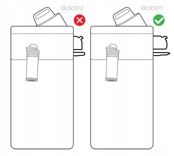 Pojemnik na mleko ekspresu DeLonghi ECAM 46.860.B Przeznaczenie do ekspresu