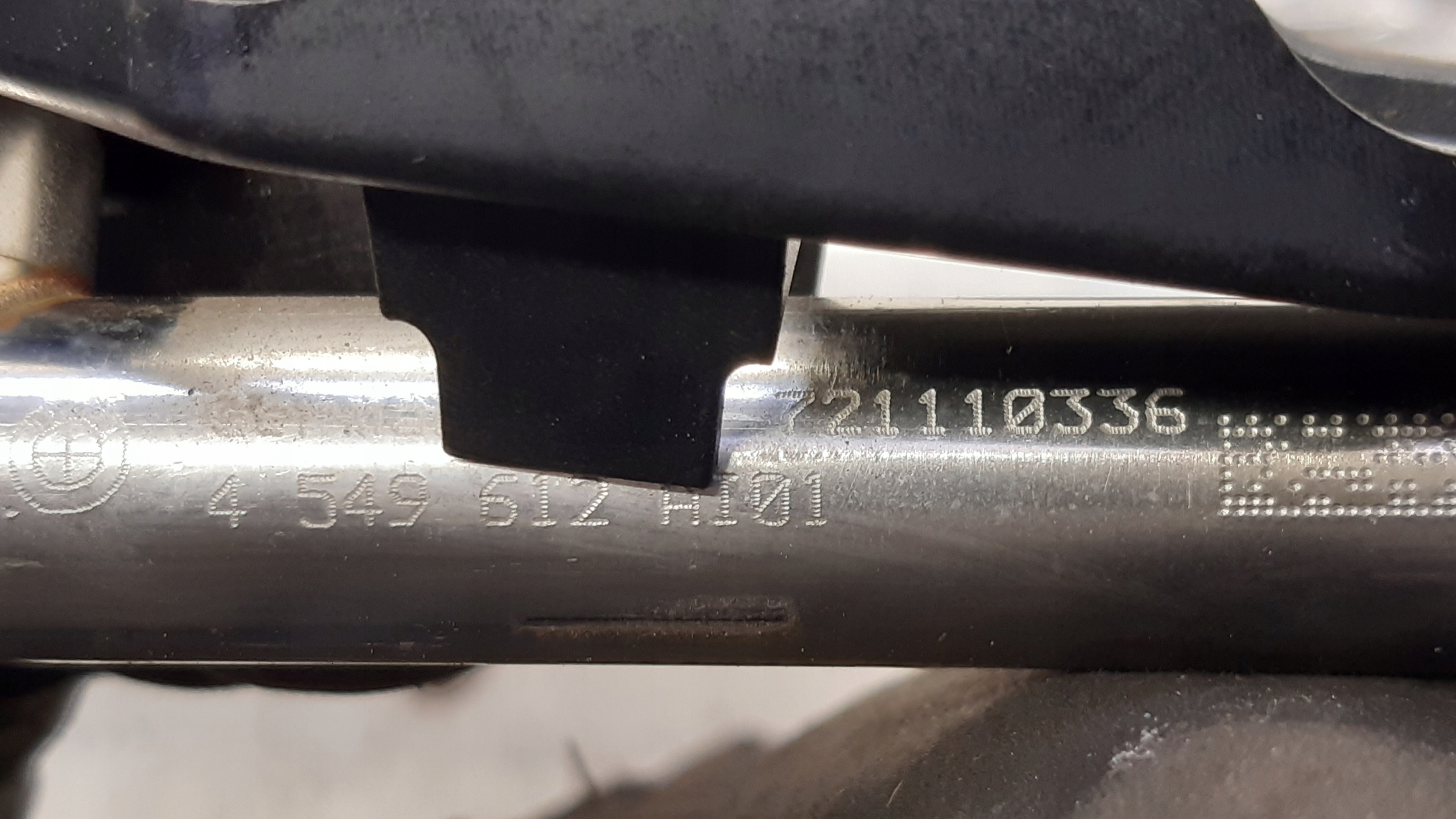 Rampe injection rurki 4549612 BMW E61 LIFT