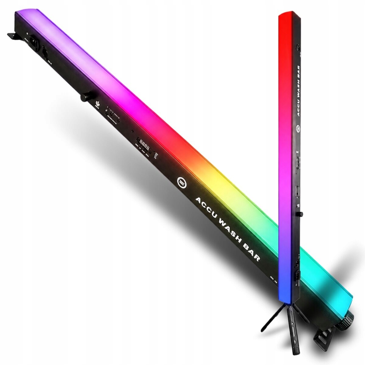 LISTWA OŚWIETLENIOWA LED RGB AKUMULATOROWA 192X0,3W WASH BAR DMX + TRÓJNÓG