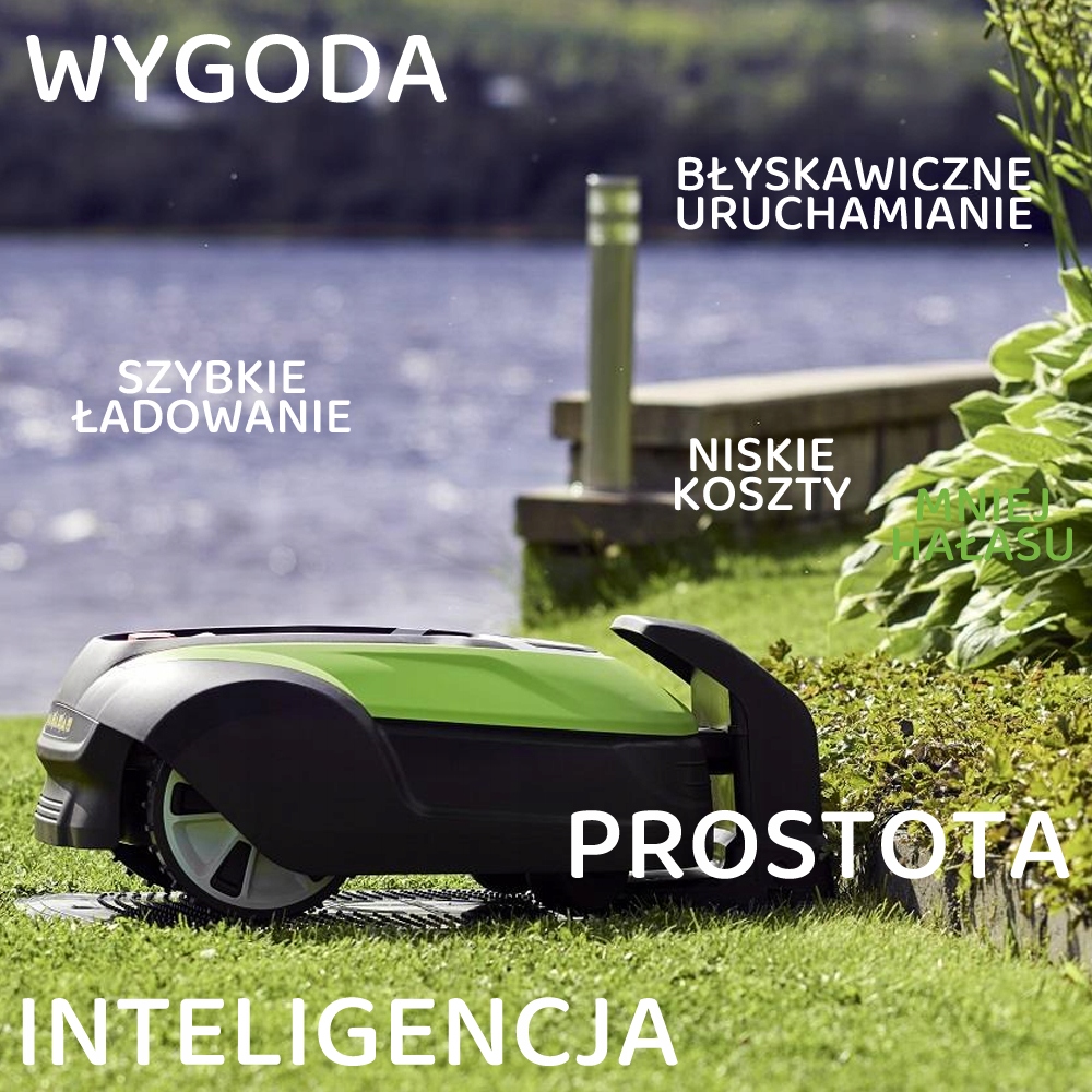Robot koszący kosiarka do trawy Optimow 450m2 Seria 1