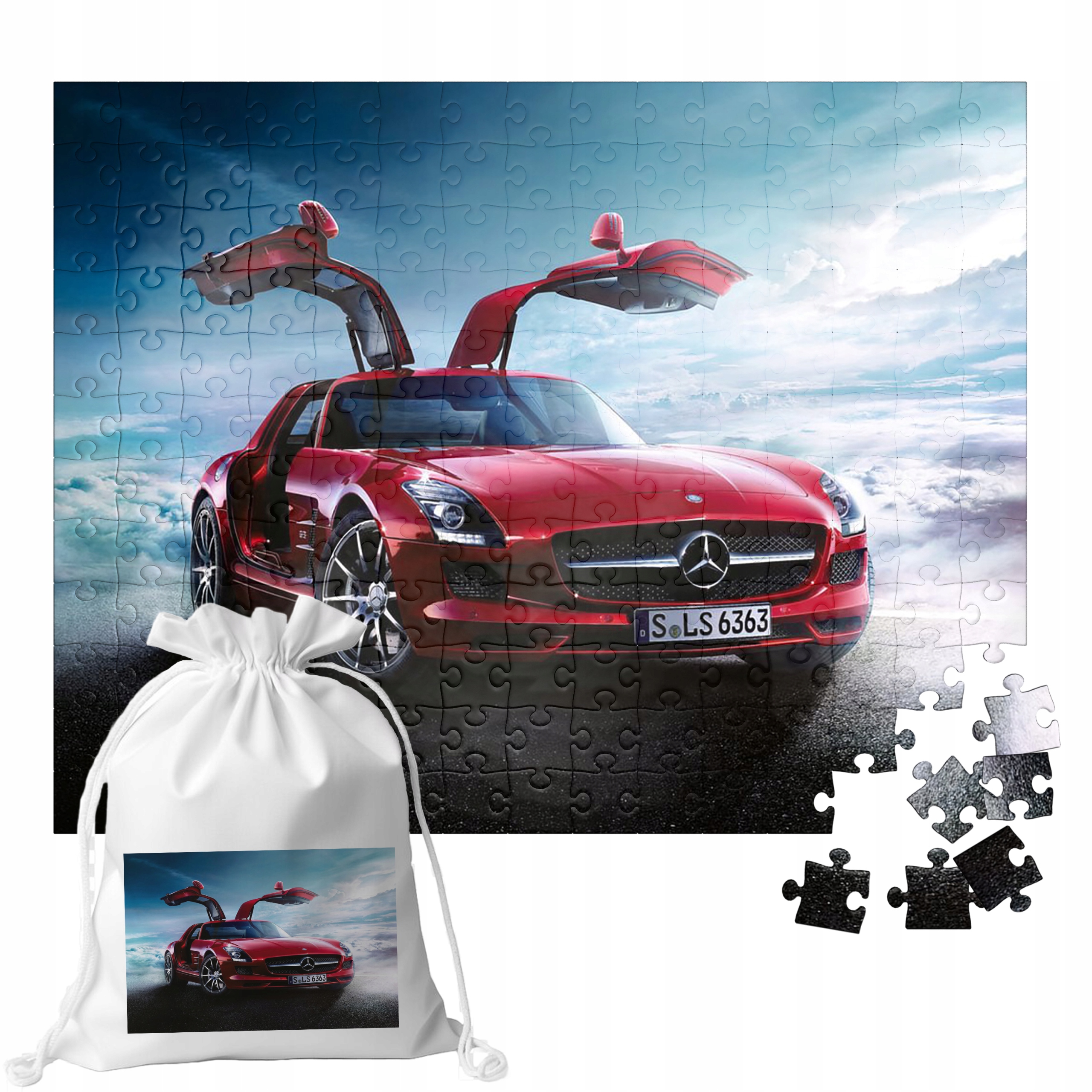 Puzzle Mercedes - Niska cena na Allegro