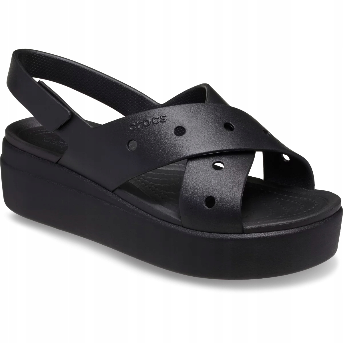 Crocs Lehké pohodlné dámské sandály Brooklyn 4U Cross Strap 34-35