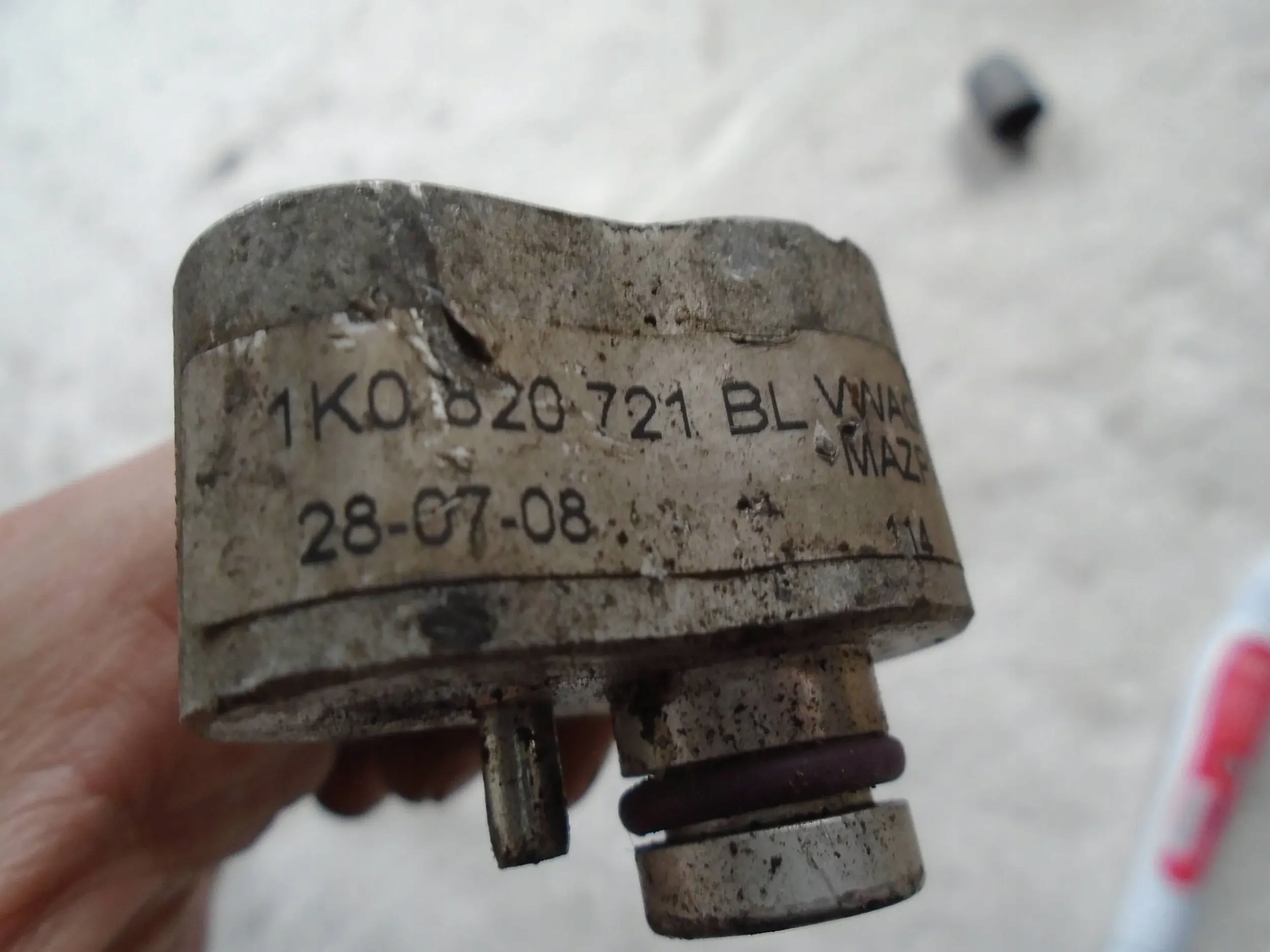 1K0820721BL Volkswagen Golf V hadice klimatizaci