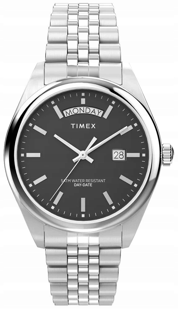 Zegarek Timex, TW2V67800, Męski, Legacy Day-Date
