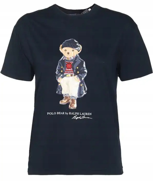 Polo Ralph Lauren Dámské tričko Bear Navy Velikost XL