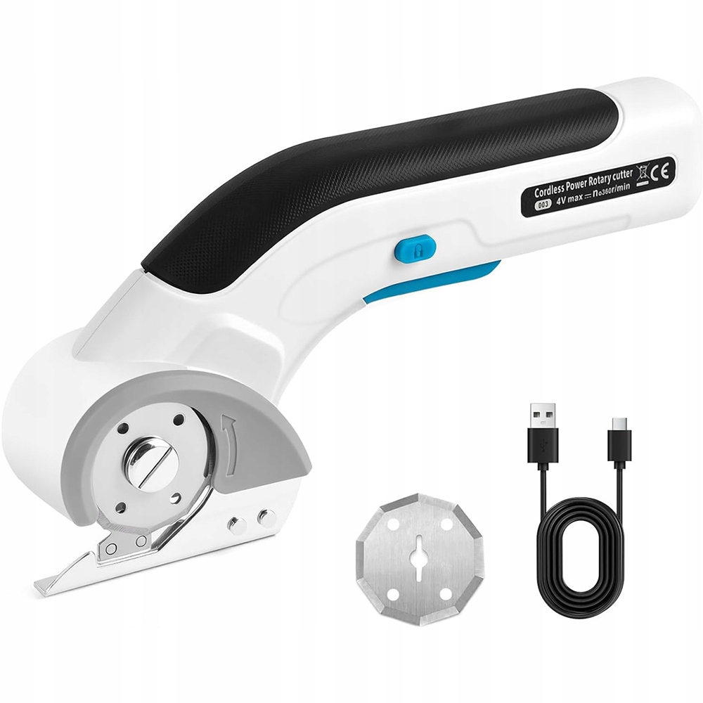 Elektrinis pjovimo peilis audiniams ir kartonui 60 W, 320 aps./min., iki 8 mm – nuotrauka 3