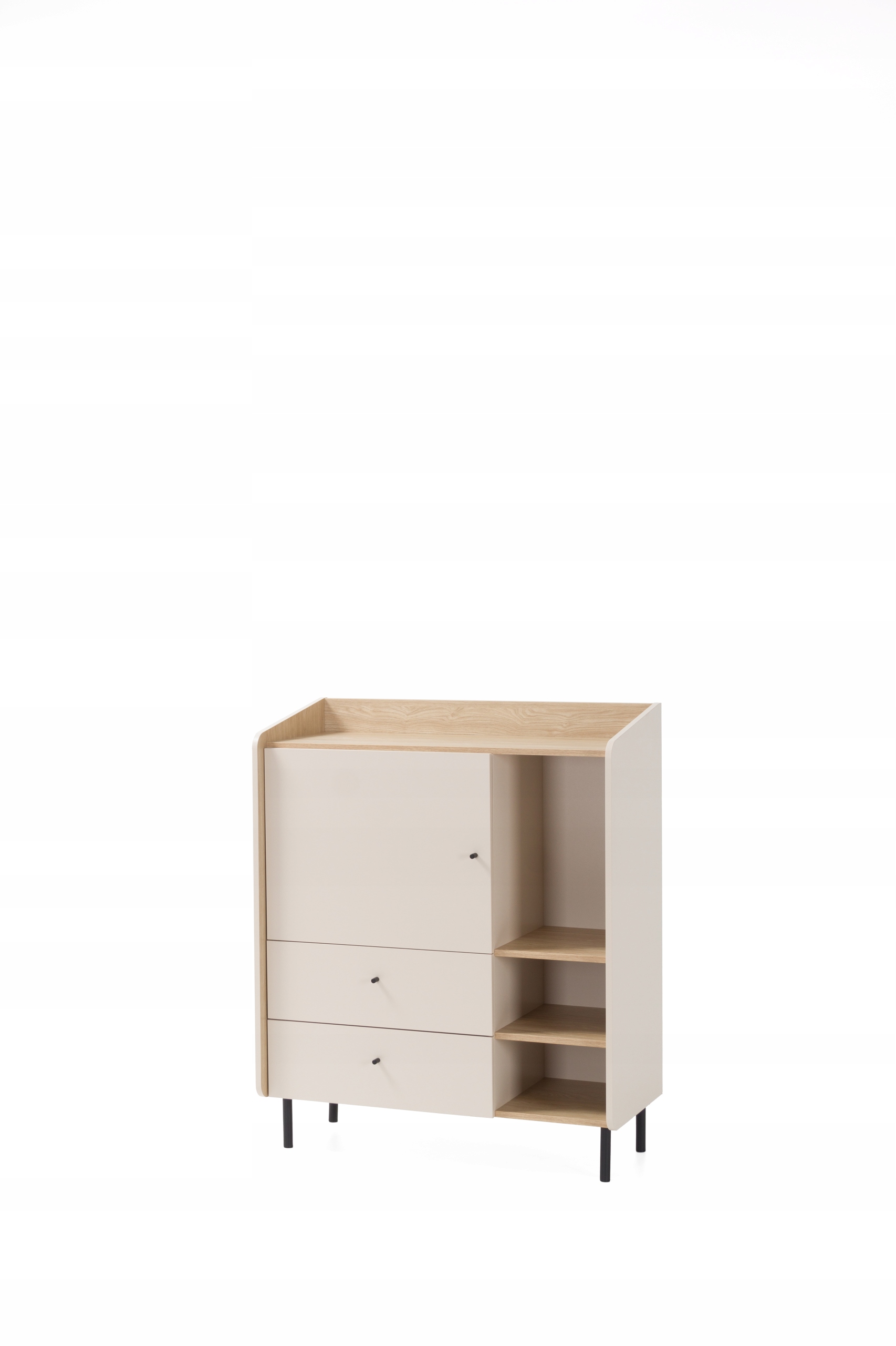 Komoda Vetta 95 cm do obývacího pokoje, ložnice, odstíny béžové