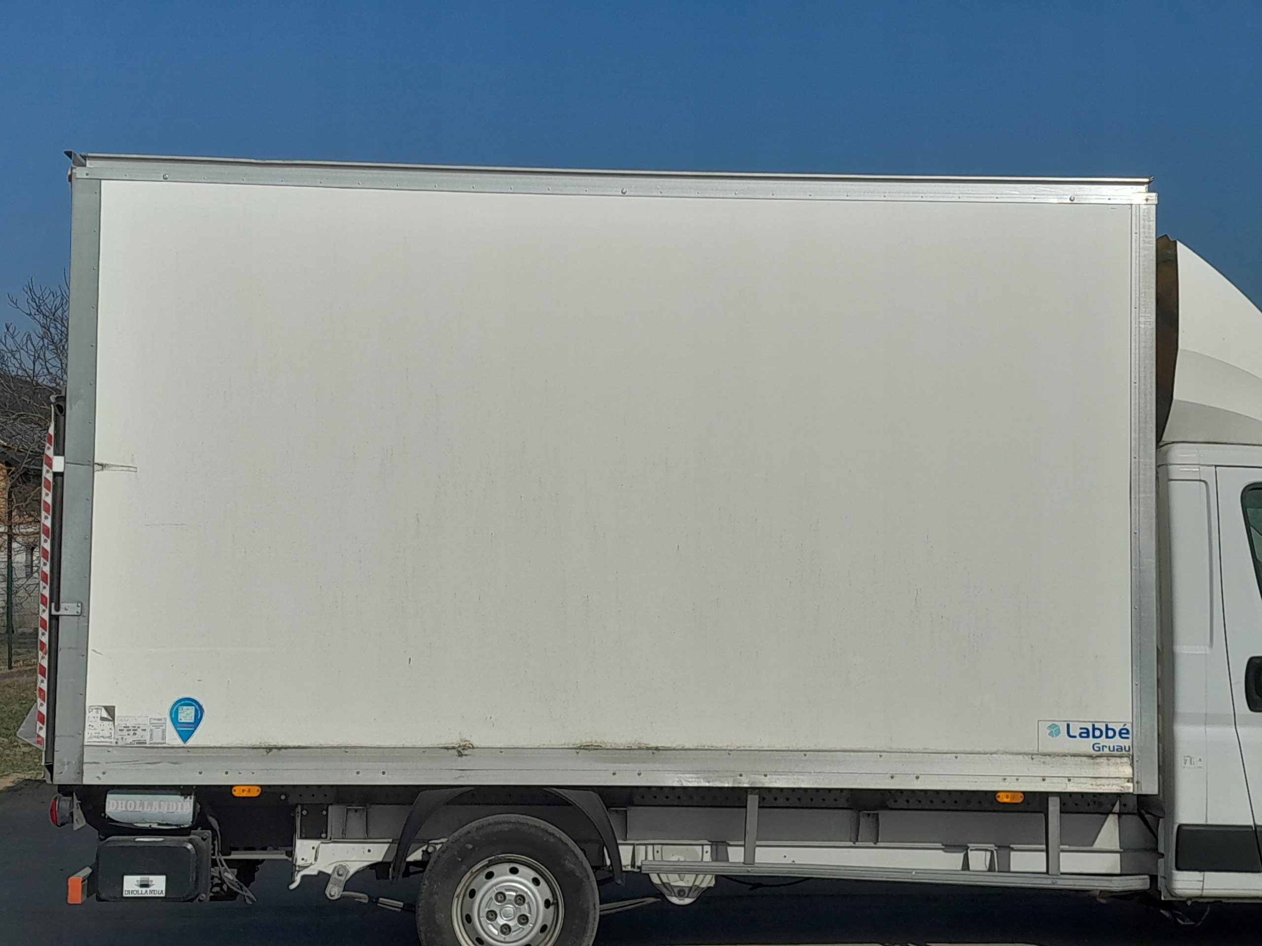 Kontener + winda Fiat Ducato