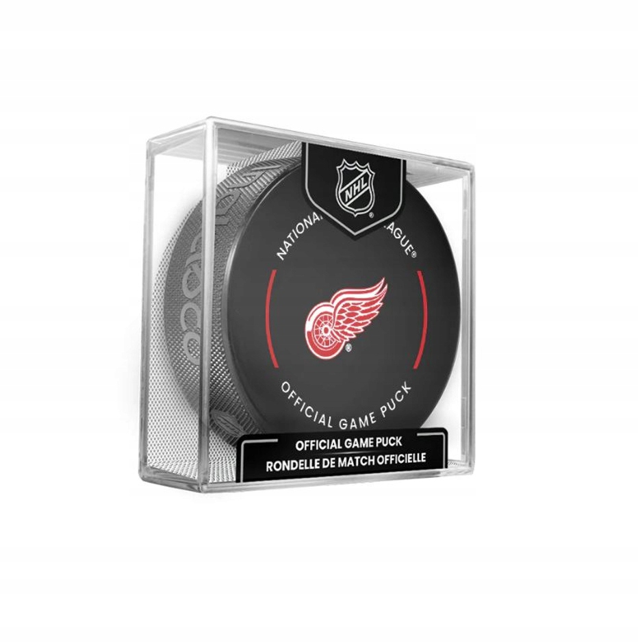 InGlasCo Fanouškovský puk Nhl Official Game Puck (1ks), Detroit Red Wings