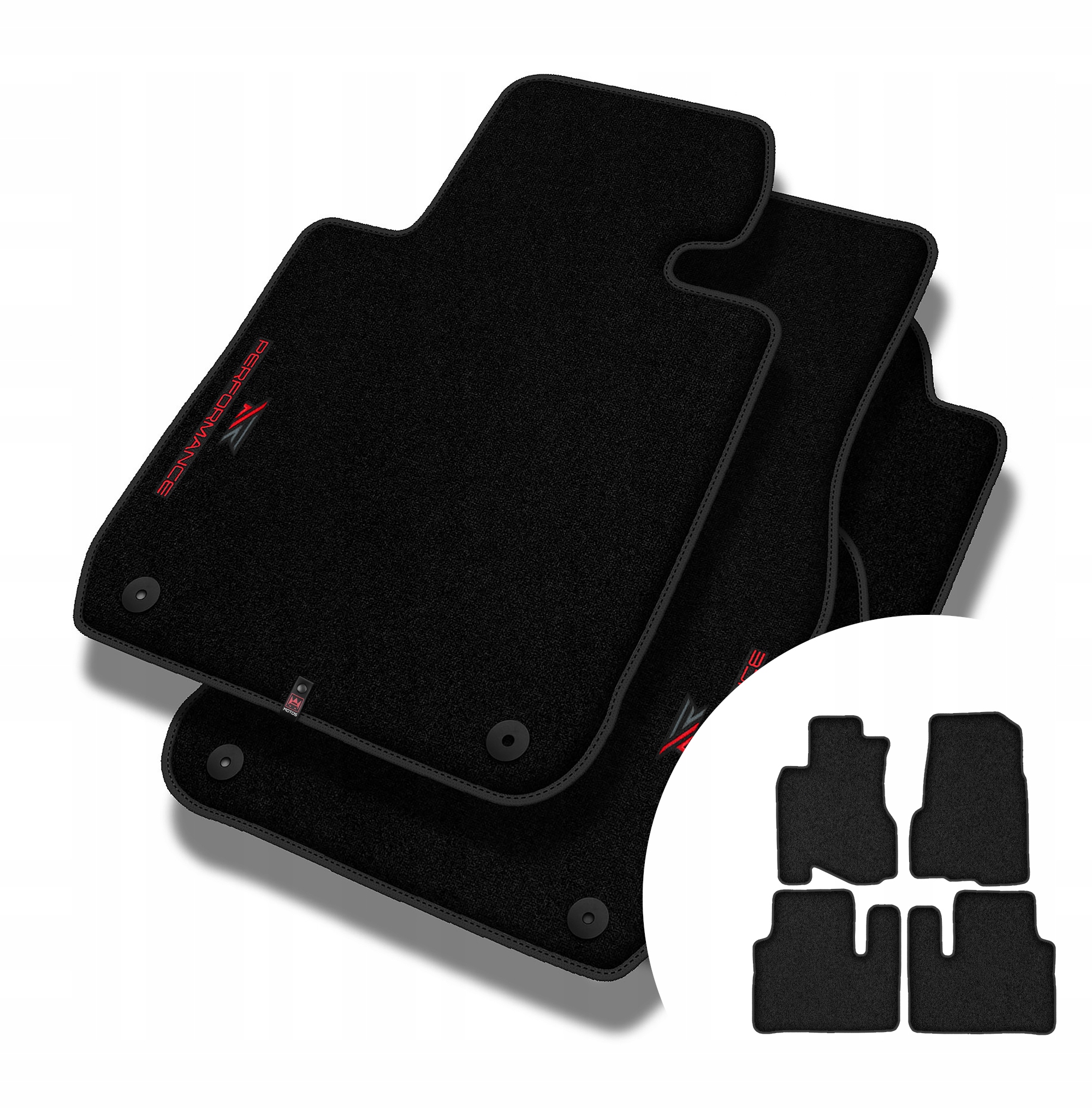 Velúrové koberčeky Performance Premium pre Honda Cr-v II 2002-2007