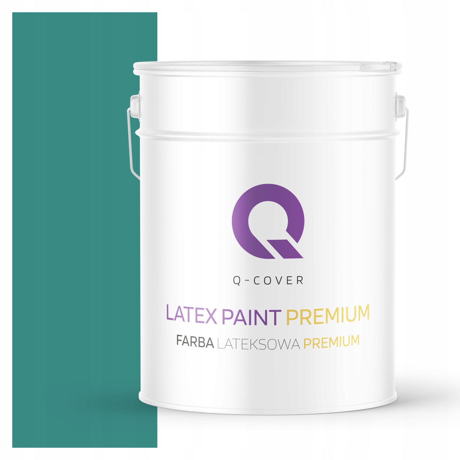 Umývateľná Farba Odolná Voči Škvrnám Na Stenu Farba Tyrkysová Tmavá H1421 Mat 10 L