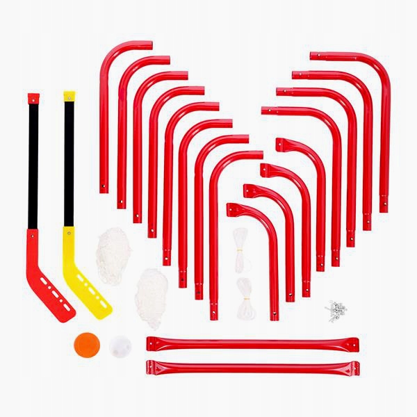 Zestaw Do Unihokeja Na Halę Do Ogrodu Bramki +Kije Model BRH815