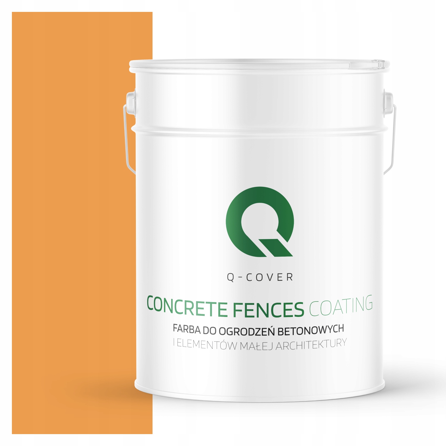 Farba Na Maľovanie Plotov Betónovej Farby Oranžová F766 10L