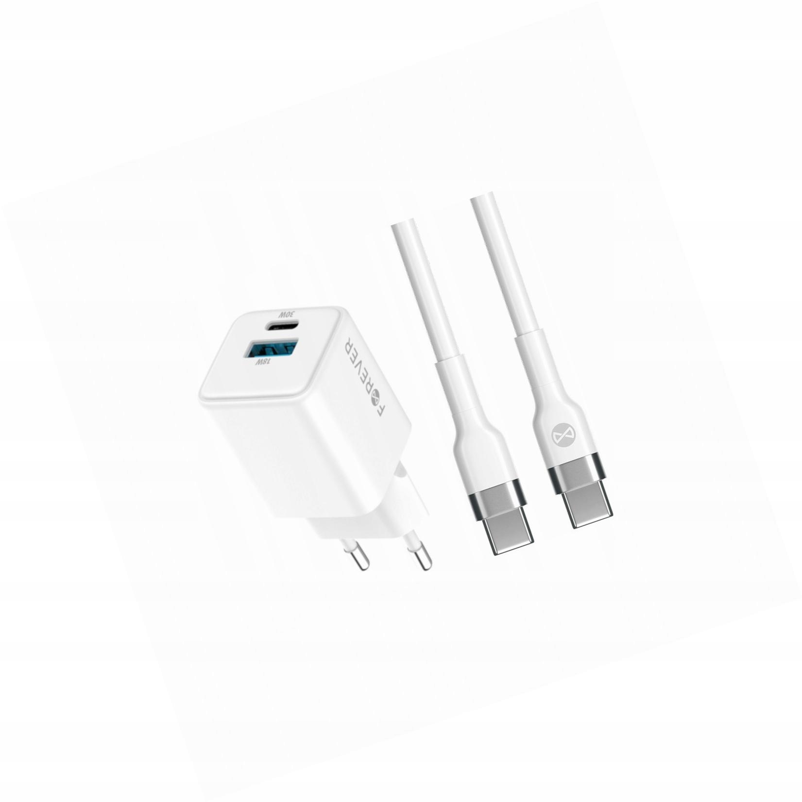 Szybka ładowarka GaN 30W długim z kablem 2m do Xiaomi Mi 10T Lite 5G