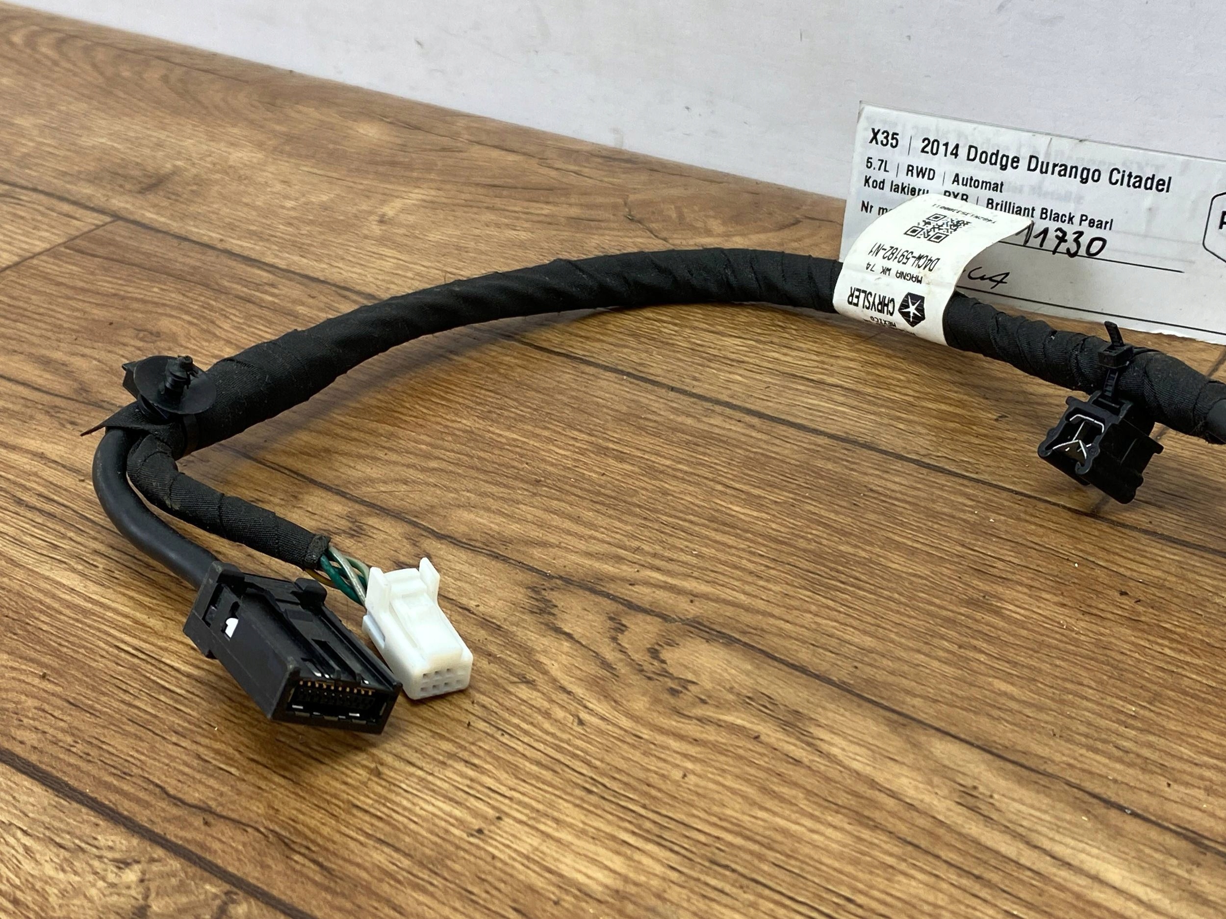 bundle seat oparcia video ekran display Dodge Durango III 2014+
