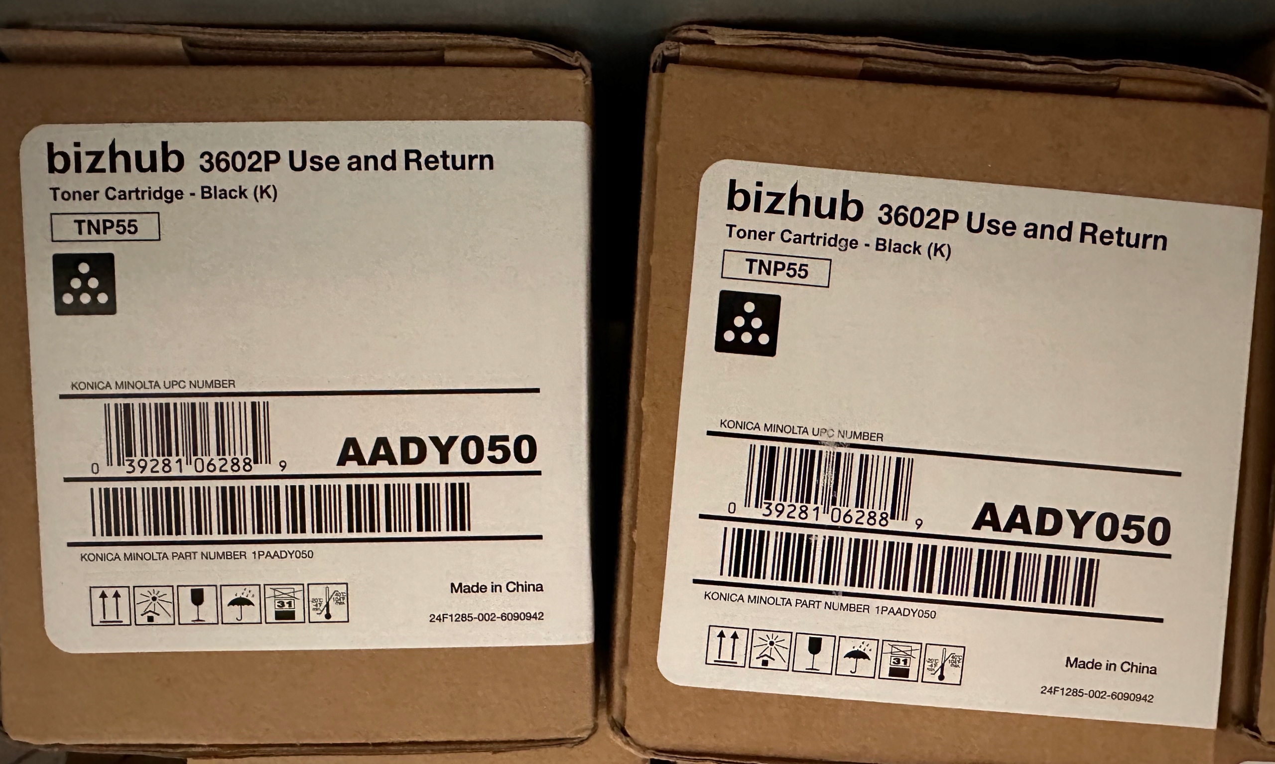 Toner Konica Minolta TNP-55 Originál AADY050 pre Bizhub 3602P