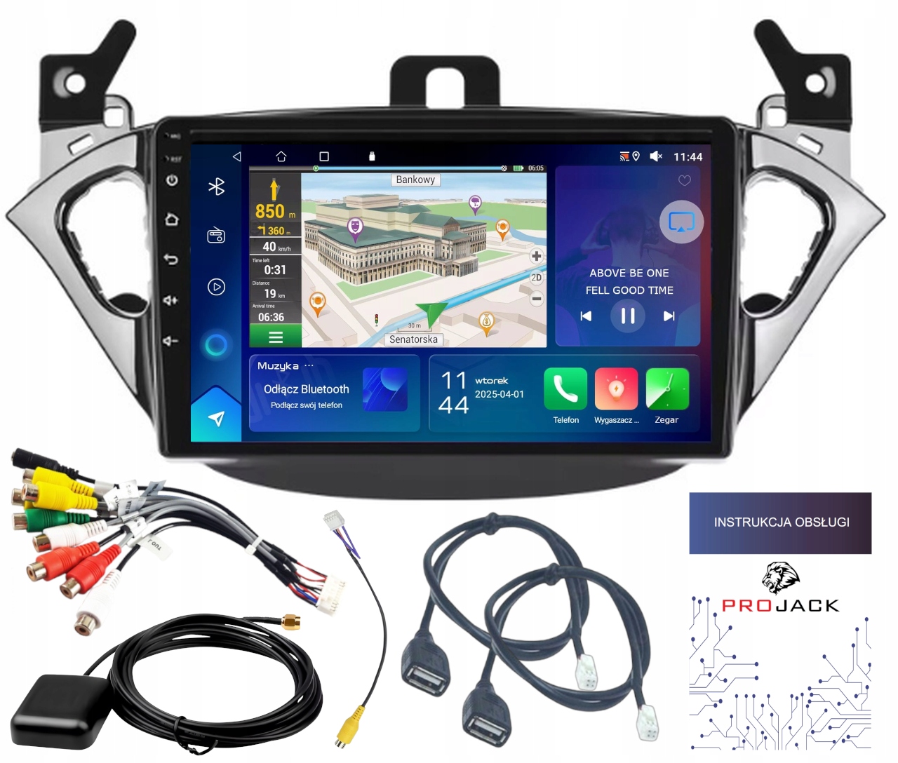 Gps Autorádio Opel Adam 2013-2016 Wifi Carplay Usb 2GB 64GB
