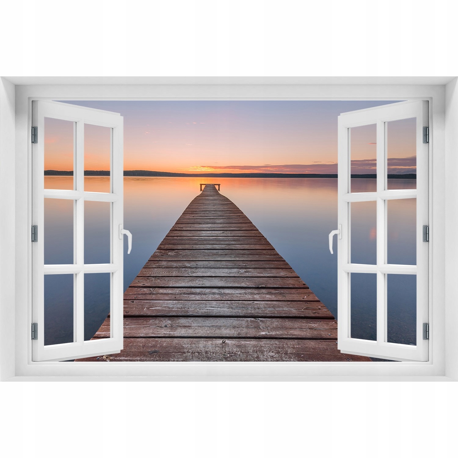 

Fototapeta Naklejka ścienna Drewniane molo 120x80