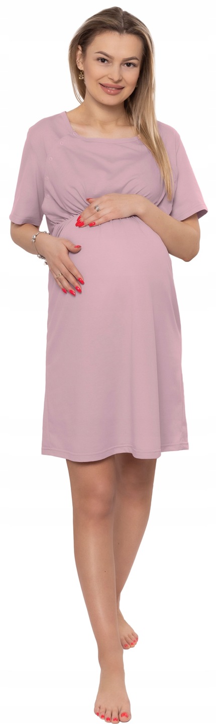 KOSZULA NOCNA CIĄŻOWA DO PORODU KARMIENIA roz.M Marka Infantilo