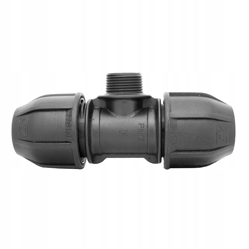 TRÓJNIK NAWADNIANIA SKRĘCANY PE PN16 GZ 3/4 X 25mm