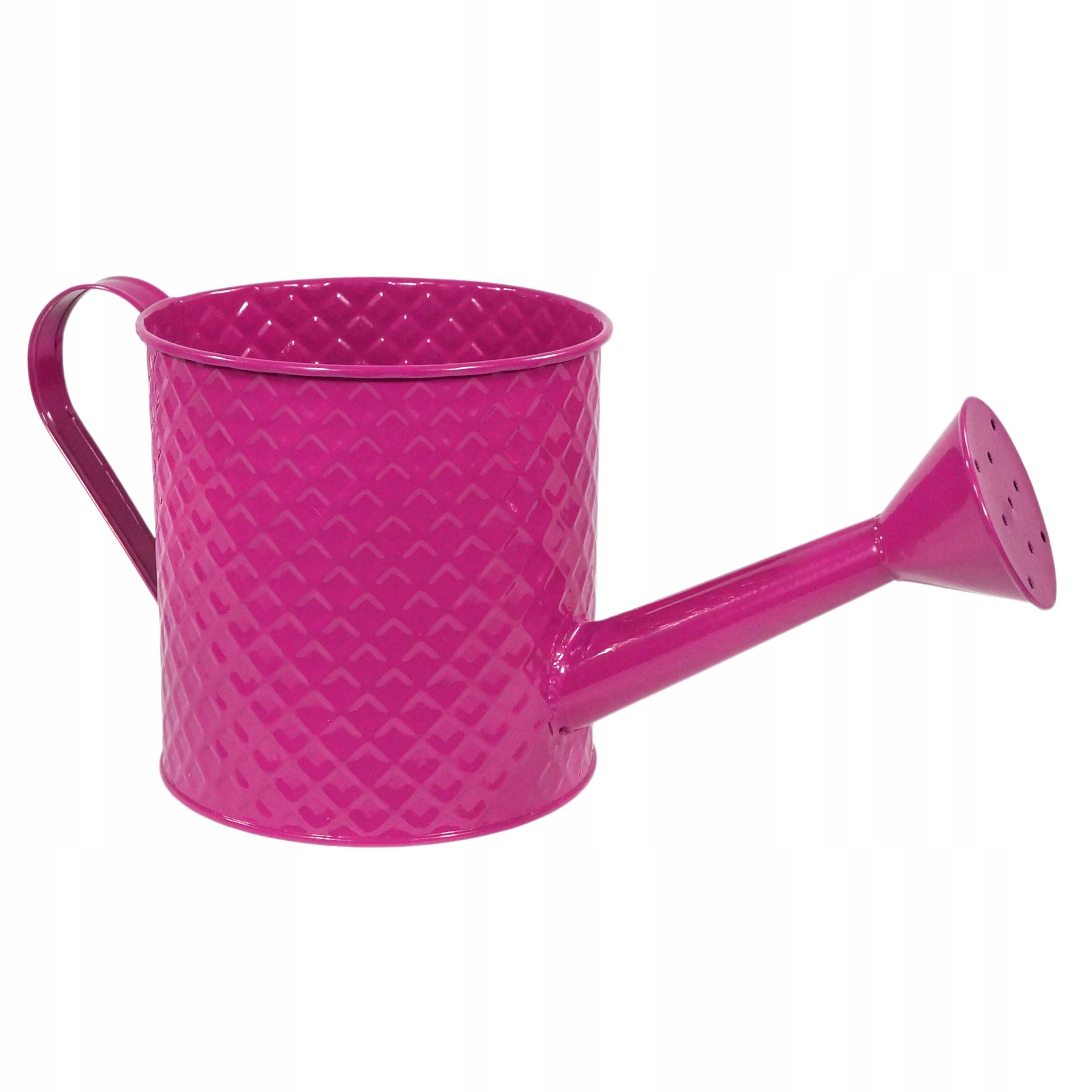 

Metalowa osłonka w kształcie konewki 33 cm fuksja