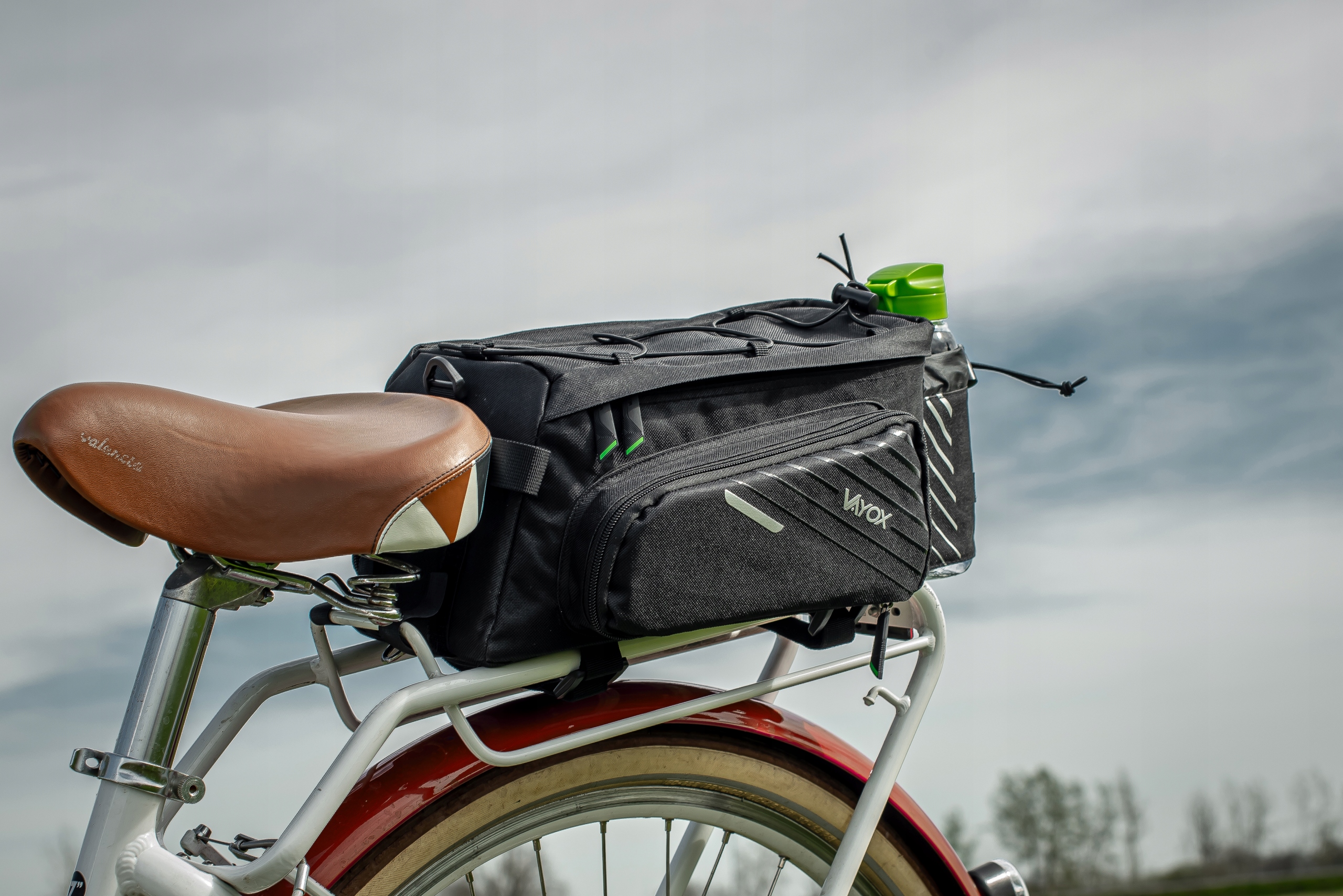 SAKWA ROWEROWA TORBA NA BAGAŻNIK PODRÓŻNA + POKROWIEC WODOODPORNA VAYOX EAN (GTIN) 5905490802538