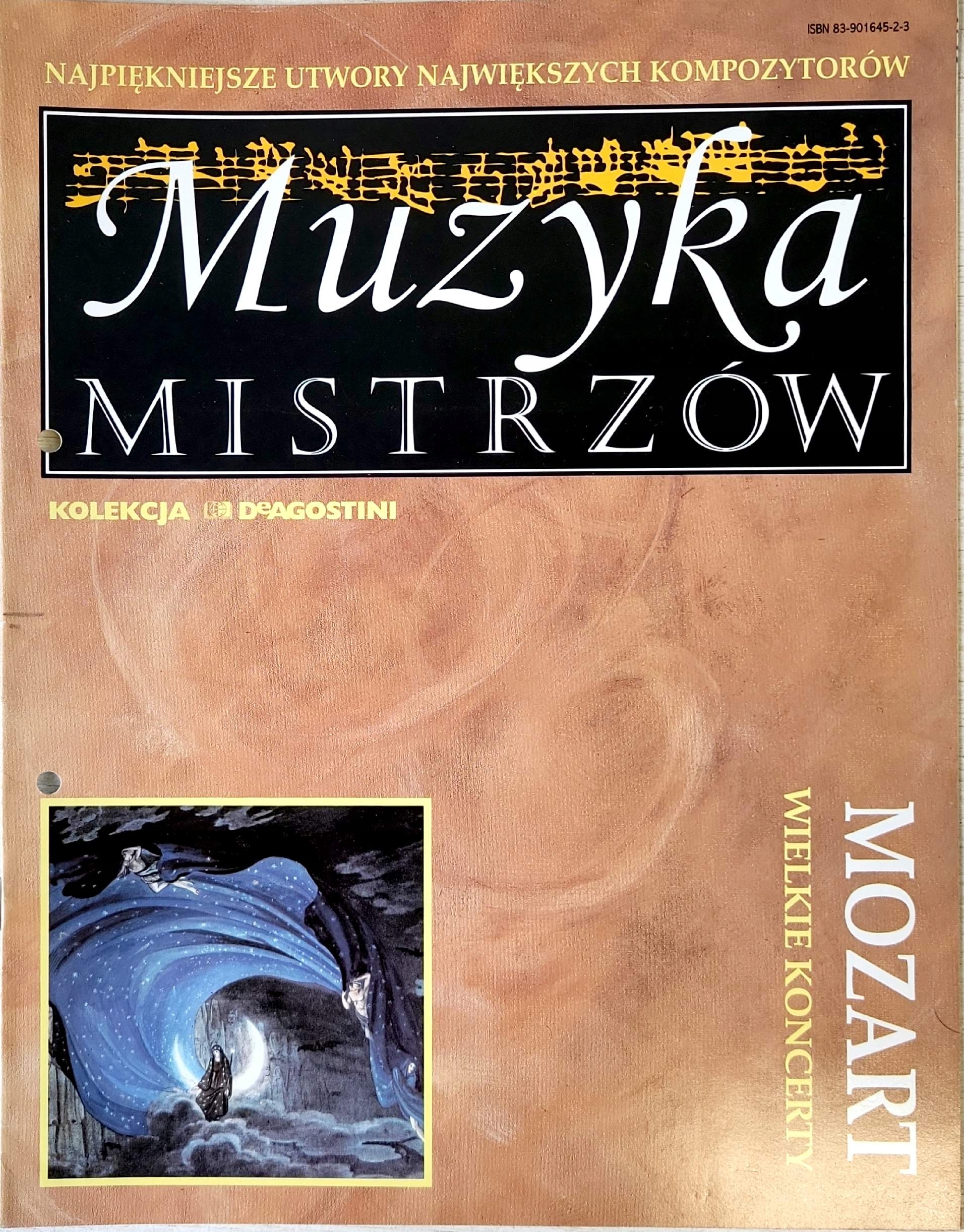 MUZYKA MISTRZÓW MOZART WIELKIE KONCERTY