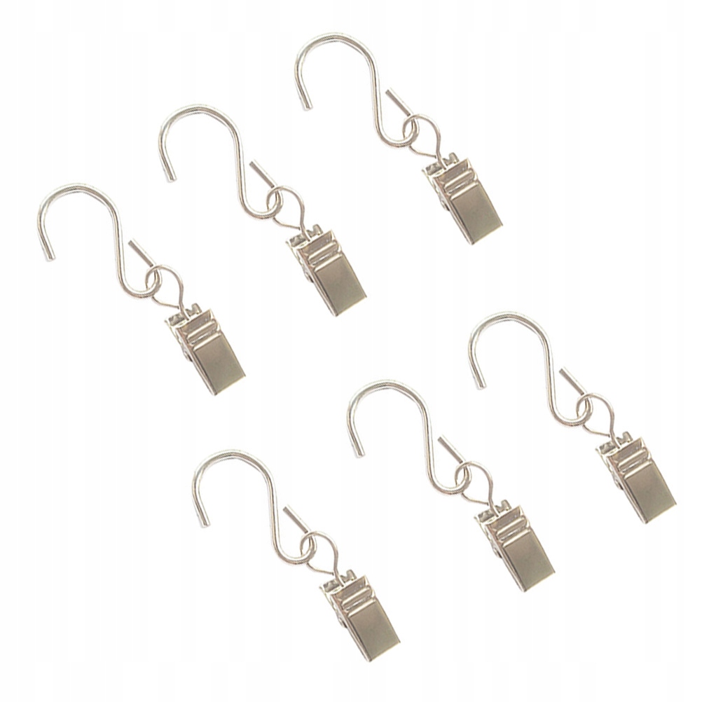 ZACISKI DO ZASŁON ZEWNĘTRZNE HACZYKI DO WIESZAKA 50