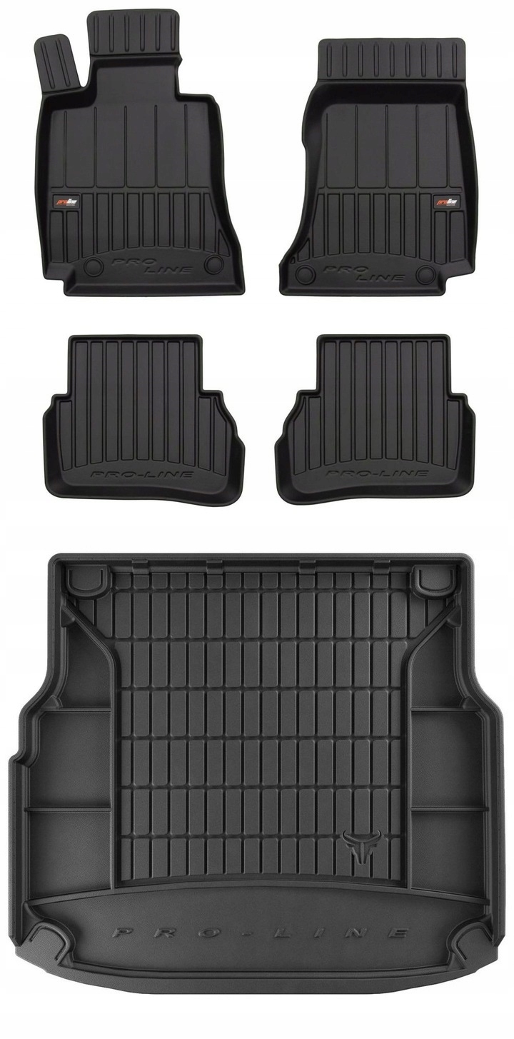 Set 3D gumové rohože Mercedes C S205 Kombi 2014-2021