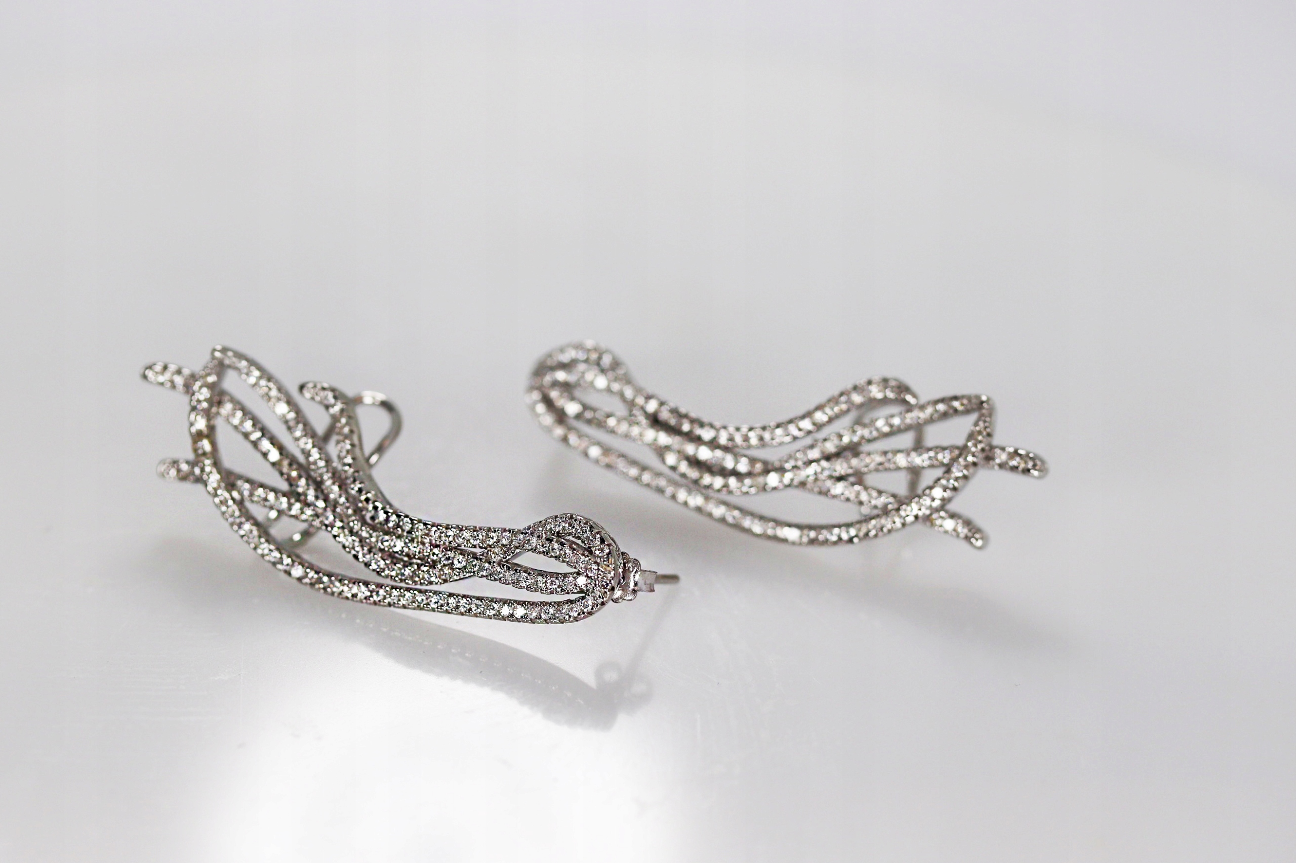 Stříbrné náušnice do uší