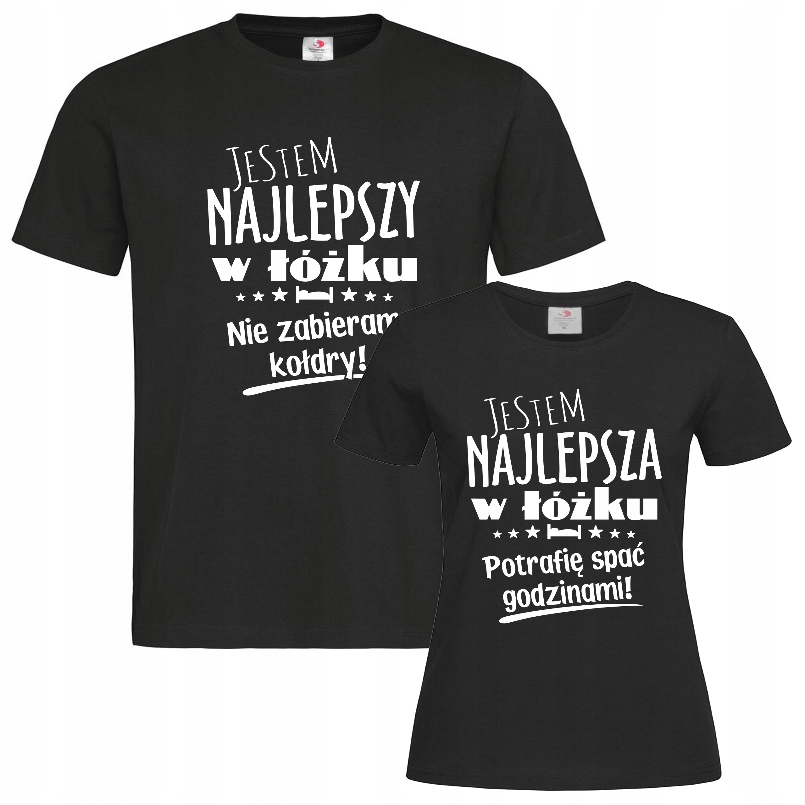 

Komplet Walentynkowy dwie koszulki dla zakochanych