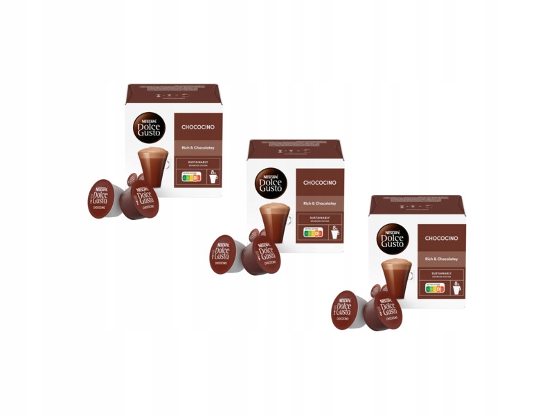 Kapsułki Nescafe Dolce Gusto Chococino 3x 16 szt
