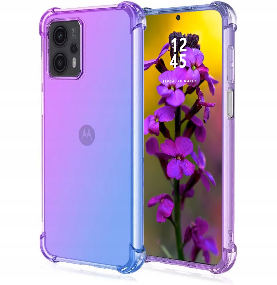 

Etui do Motorola G13 G23 Mieniące Pancerne Aurora