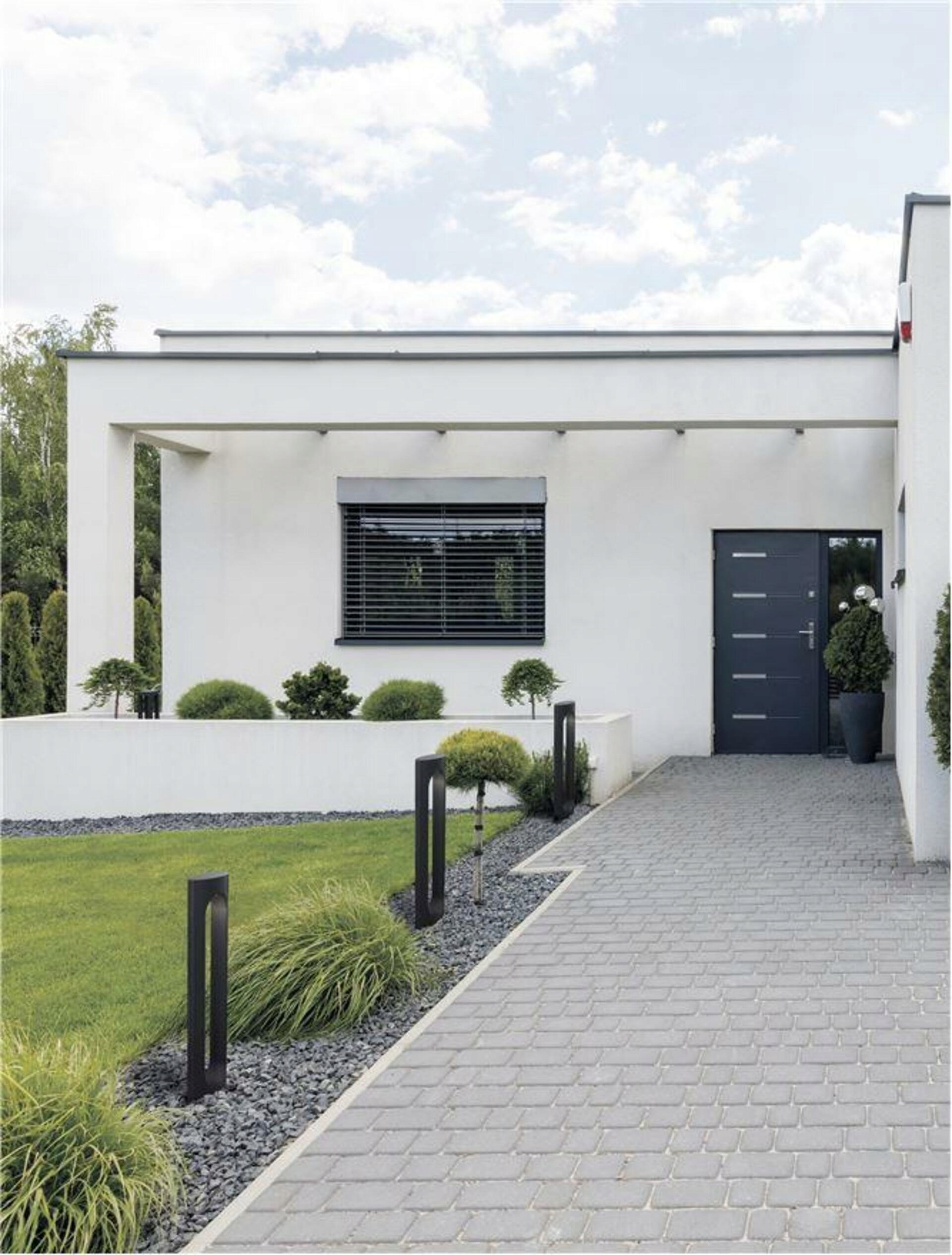 Nova Luce venkovní sloupkové svítidlo Portal černý hliník a akryl Led 13.5W